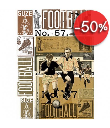 PAPIER DECOUPAGE FOOT 50 X 70 CM