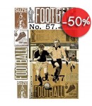 PAPIER DECOUPAGE FOOT 50 X 70 CM