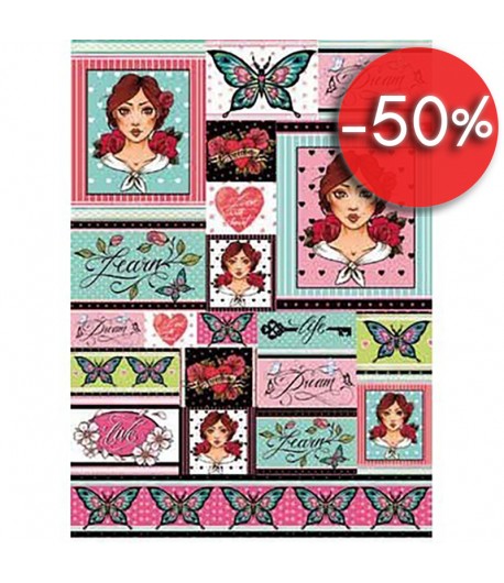 PAPIER DECOUPAGE DREAM 50 X 70 CM