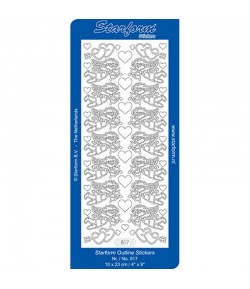 STICKERS COLOMBES ALLIANCES - OR