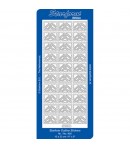 STICKERS TIMBRES ALLIANCES - OR