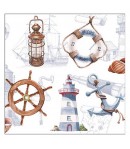 SERVIETTE WELCOME ABOARD