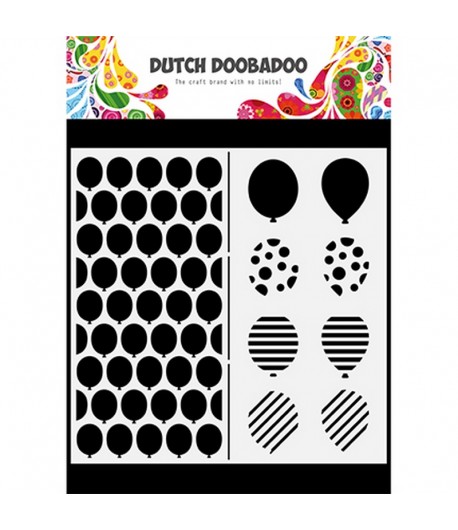 POCHOIR BALLONS - DUTCH DOOBADOO