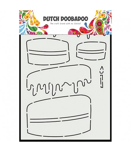 GABARIT GATEAU - DUTCH DOOBADOO (129)