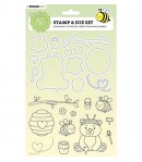 DIES + TAMPONS OURS ET ABEILLES - STUDIOLIGHT
