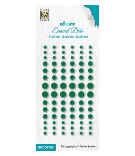 ENAMEL DOTS X  84 - VERT