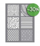 POCHOIR PATE POLYMERE - ETHNIQUE