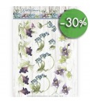 FEUILLE 3D ORCHIDEES CD11188