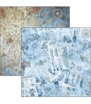 BLOC 8 FEUILLES ENGINE OF FUTURE CIAO BELLA 30X30CM CBT054