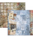 BLOC 8 FEUILLES ENGINE OF FUTURE CIAO BELLA 30X30CM CBT054