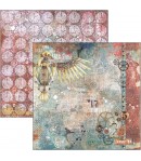 BLOC 8 FEUILLES ENGINE OF FUTURE CIAO BELLA 30X30CM CBT054