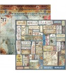 BLOC 8 FEUILLES ENGINE OF FUTURE CIAO BELLA 30X30CM CBT054