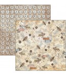 BLOC 8 FEUILLES ENGINE OF FUTURE CIAO BELLA 30X30CM CBT054