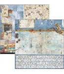 BLOC 8 FEUILLES ENGINE OF FUTURE CIAO BELLA 30X30CM CBT054