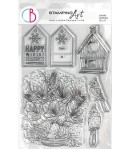 TAMPONS TRANSPARENTS HAPPY WINTER SEASON PS8064 CIAO BELLA