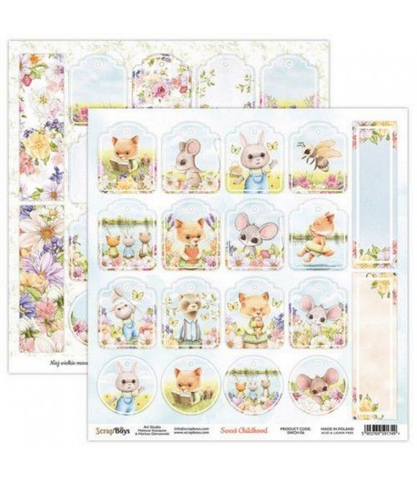 PAPIER SWEET CHILDHOOD 30.5 X 30.5 CM  - 06