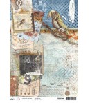 PAPIER DE RIZ A4 ENGINE OF THE FUTURE CARDS 21 X 29.7 CM CIAO BELLA CBRP244