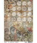 PAPIER DE RIZ A4 TIME MACHINE 21 X 29.7 CM CIAO BELLA CBRP247