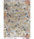 PAPIER DE RIZ A4 ELECTRICAL WINGS 21 X 29.7 CM CIAO BELLA CBRP249