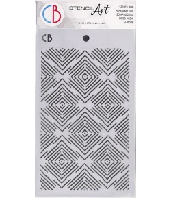 POCHOIR WATCH CLOSELY  14.5X24 CM - CIAO BELLA MS092