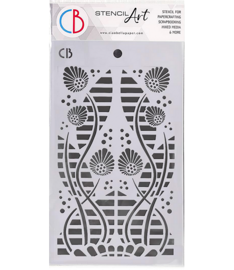 POCHOIR TIKAL 14.5X24 CM - CIAO BELLA MS066