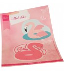 DIES COLLECTABLES BOUEE FLAMANT ROSE - COL1512