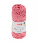 CORDON MACRAME ROSE 2 MM - 100 GR