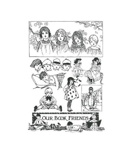 PAPIER TRANSFERT A4 ENFANTS DFTR017N