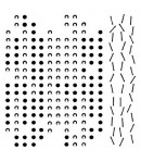 POCHOIR 15 X 15 CM - ROSALIE  - 13ARTS