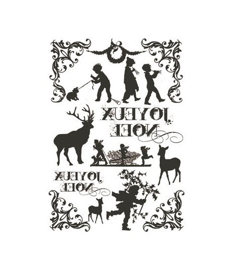 PAPIER TRANSFERT A4 NOEL DFTR019N