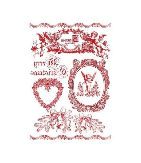 PAPIER TRANSFERT A4 ANGES DFTR021