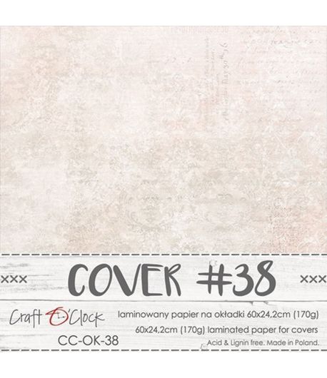 COUVERTURE D'ALBUM - 60 X 24.2 CM - COVER 38
