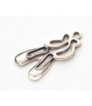 CHARMS CHAUSSONS DE DANSE X 10 - ARGENT