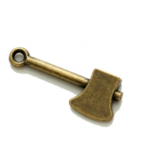 CHARMS HACHE X 10 - BRONZE