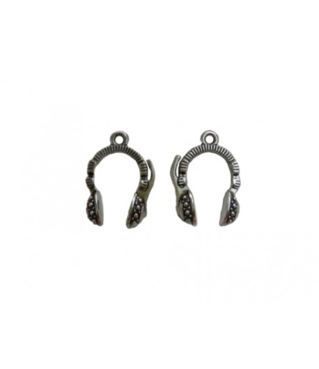 CHARMS ECOUTEURS X 10 - ARGENT