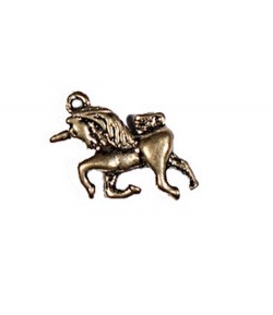 CHARMS LICORNE X 10 - ARGENT