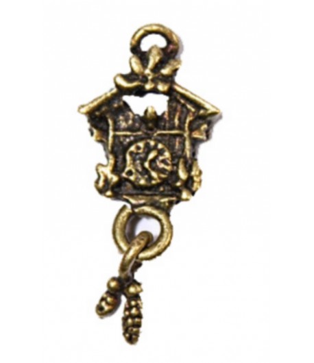 CHARMS HORLOGE COUCOU X 10 - BRONZE