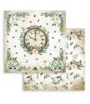 BLOC 10 FEUILLES COZY  WINTER 30.5 X 30.5 CM SBBL120