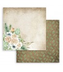 BLOC 10 FEUILLES COZY  WINTER 30.5 X 30.5 CM SBBL120