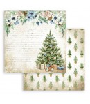 BLOC 10 FEUILLES COZY  WINTER 30.5 X 30.5 CM SBBL120