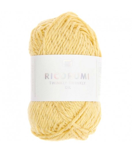 COTON RICORUMI TWINKLY TWINKLY JAUNE (005)