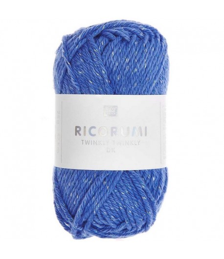 COTON RICORUMI TWINKLY TWINKLY BLEU (013)