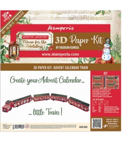 KIT DECOR 3D - ROMANTIC HOME FOR THE HOLIDAYS - SBPOP16