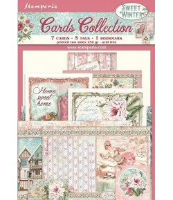 KIT CARTE COLLECTION SWEET WINTER - SBCARD13 STAMPERIA