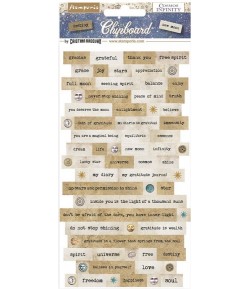 CHIPBOARD COSMOS INFINITY 15X30 - DFLCB64 STAMPERIA