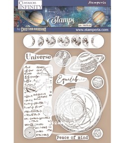 TAMPONS HD COSMOS INFINITY 14X18CM WTKCC218 STAMPERIA