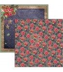 BLOC 8 FEUILLES CHRISTMAS VIBES PATTERNS CIAO BELLA 30X30CM CBT057