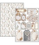 BLOC 9 FEUILLES COZY MOMENTS CIAO BELLA A4 CBCL056