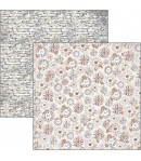 BLOC 8 FEUILLES COZY MOMENTS PATTERNS CIAO BELLA 30X30CM CBT056