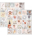 BLOC 8 FEUILLES DREAMLAND CIAO BELLA 30X30CM CBT058